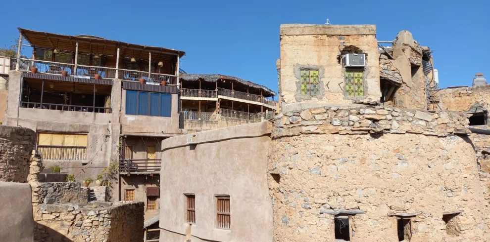 Old stone and mud-brick houses of Misfat Al Abriyeen