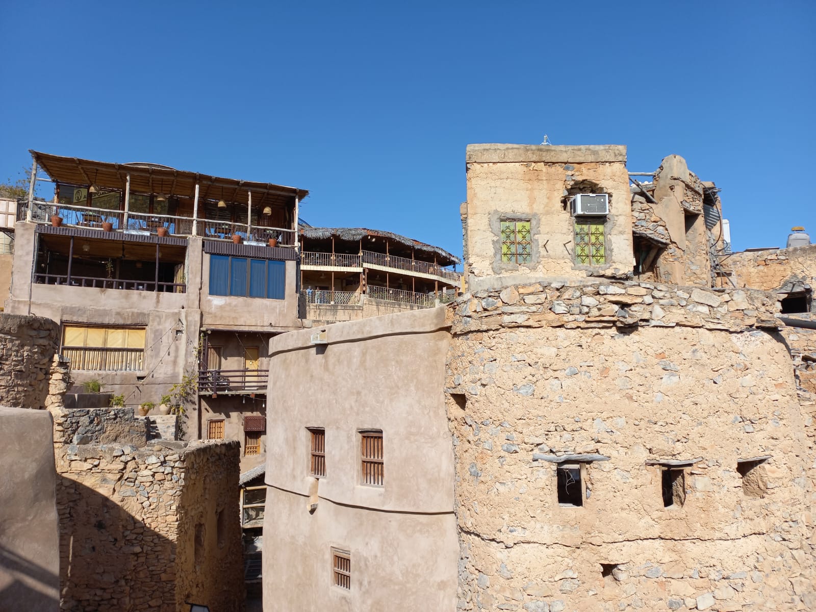 Old stone and mud-brick houses of Misfat Al Abriyeen